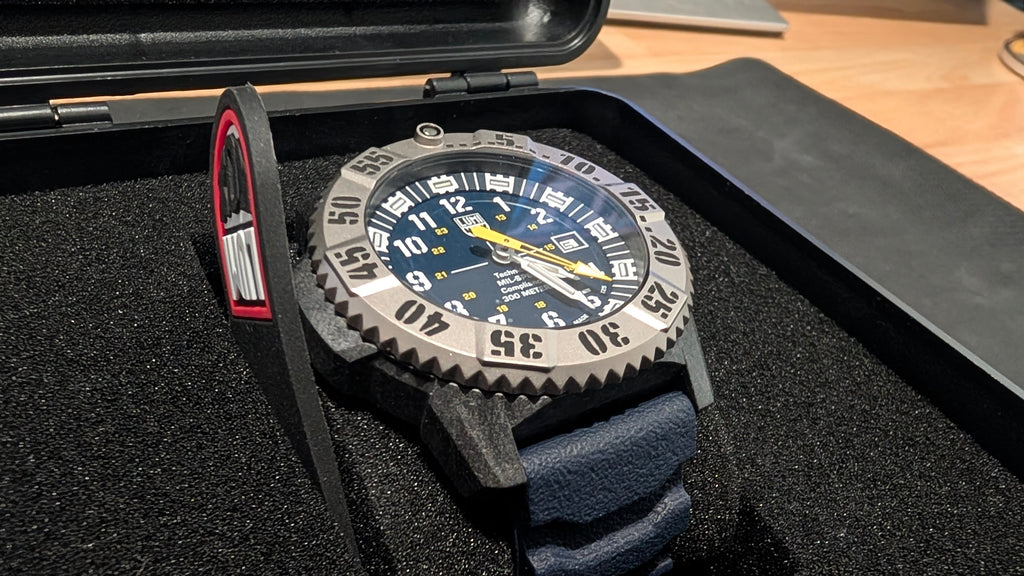 Luminox Mil-Spec Navy Blue 300m Tritium Quartz w/HeavyDrive & PreciDrive XL.3355.2