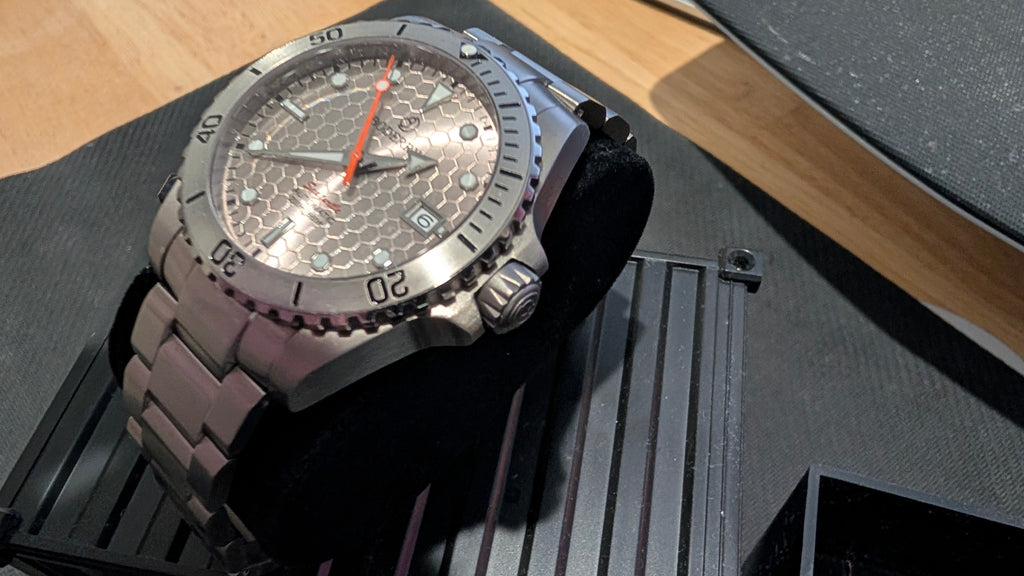 Boderry Sea Turtle Ocean Silver 200m Automatic Full Titanium