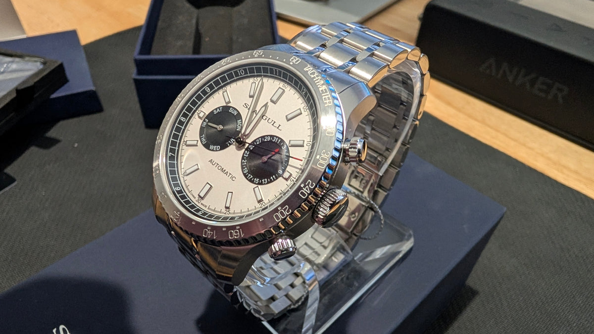Sea-Gull Panda Eye | GMT | Dual Calendar | Tachymeter | 50M | 43mm