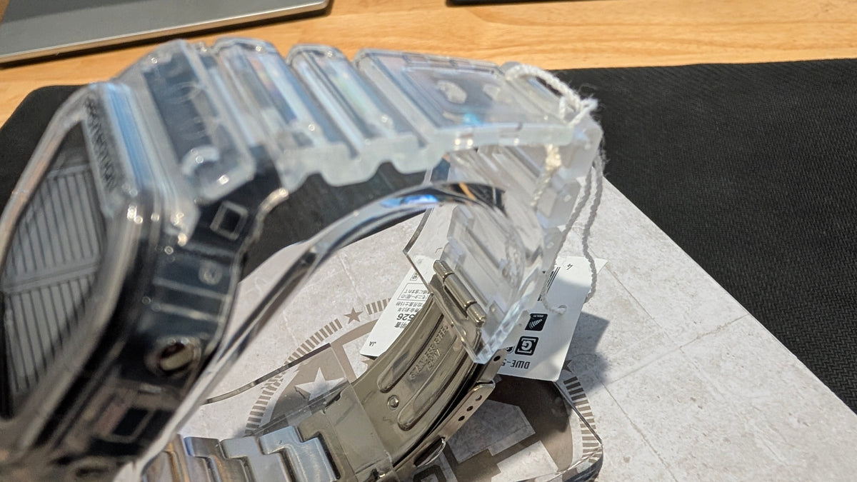G-Shock 40th Anniversary Clear Remix 5600 200m Quartz DWE-5640RX-7 SOLD OUT on G-Shock!