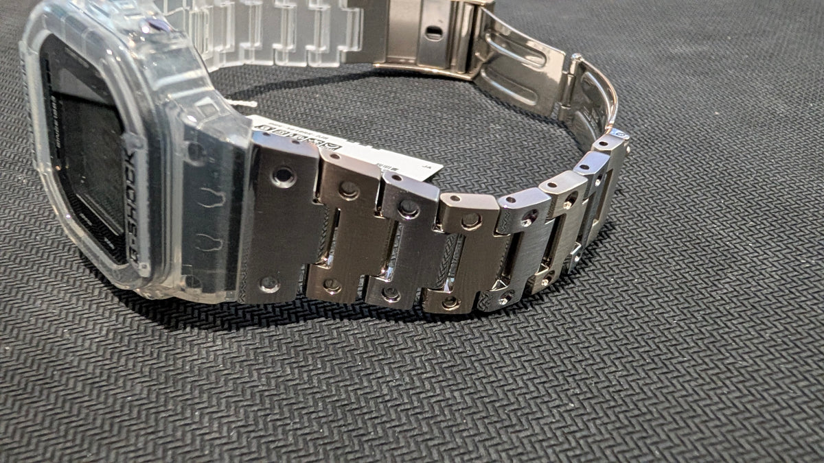 G-Shock 40th Anniversary Clear Remix 5600 200m Quartz DWE-5640RX-7 SOLD OUT on G-Shock!