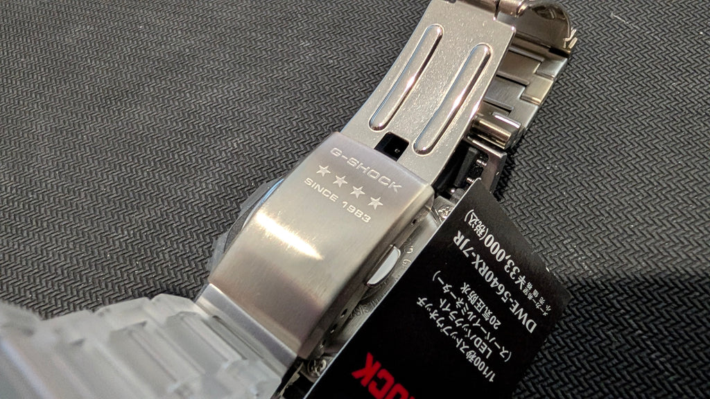 G-Shock 40th Anniversary Clear Remix 5600 200m Quartz DWE-5640RX-7 SOLD OUT on G-Shock!