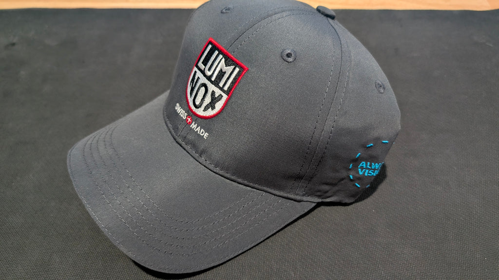 New Luminox Hat Embroidered Snapback Grey - Reg $45 Now Only $30.00