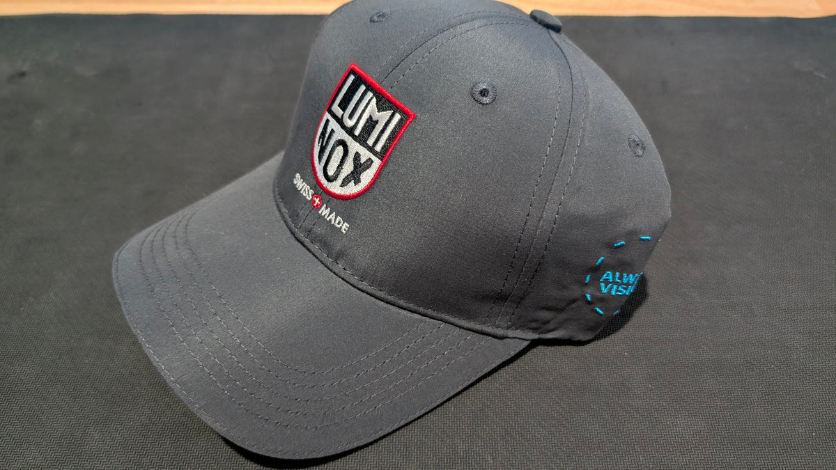 New Luminox Hat Embroidered Snapback Grey - Reg $45 Now Only $30.00
