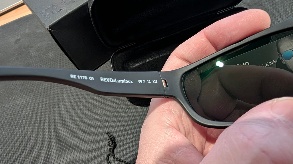 Vintage New Old Stock Revo/Luminox Sunglasses Were $250.00 Now Only $175.00
