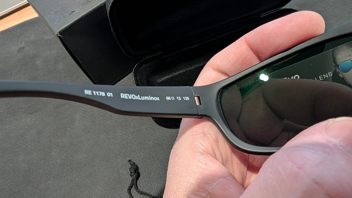 Vintage New Old Stock Revo/Luminox Sunglasses Were $250.00 Now Only $175.00