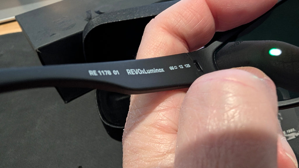 Vintage New Old Stock Revo/Luminox Sunglasses Were $250.00 Now Only $175.00