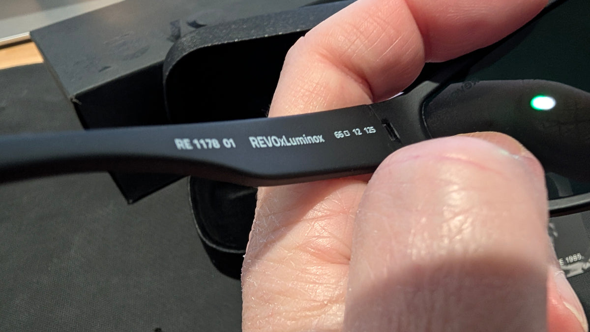 Vintage New Old Stock Revo/Luminox Sunglasses Were $250.00 Now Only $175.00